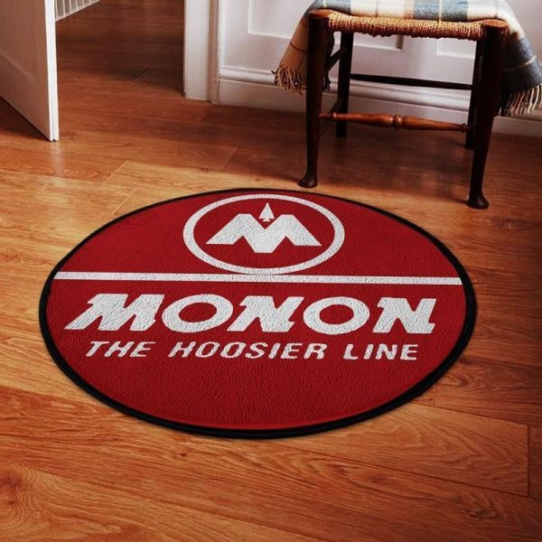 Monon Round Mat Monon Railroad Round Floor Mat Room Rugs Carpet Outdoor Rug Washable Rugs