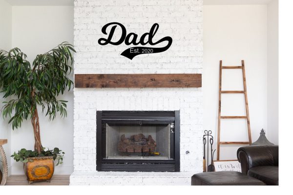 Personalized Dad Monogram, Perfect For Fathers Day And Birthdays Laser