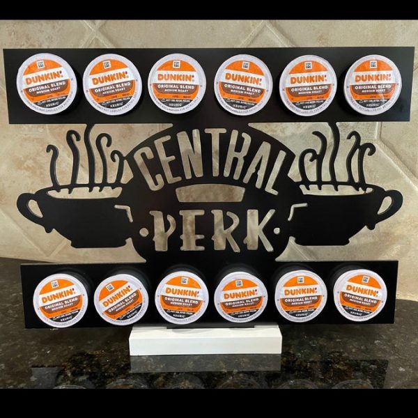 Coffee Bar Sign Decor. Friends Central Perk Coffee Area Gift Idea Cut