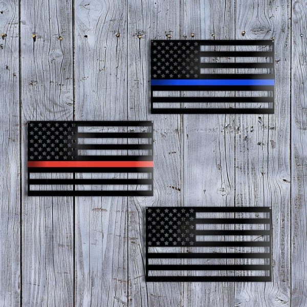 Thin Line American Flag Blue Line Flag Black Flag Red Line Flag Patrio