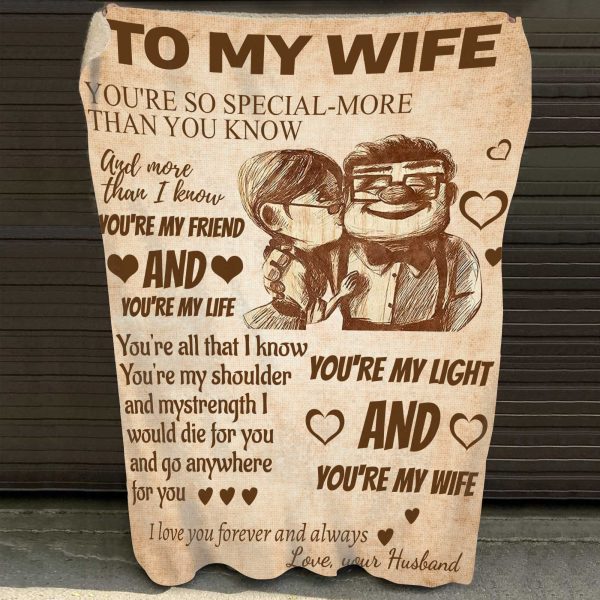 Blanket To My Wife - You Are My Friend and You Are My Life, Blanket fo - Image 3