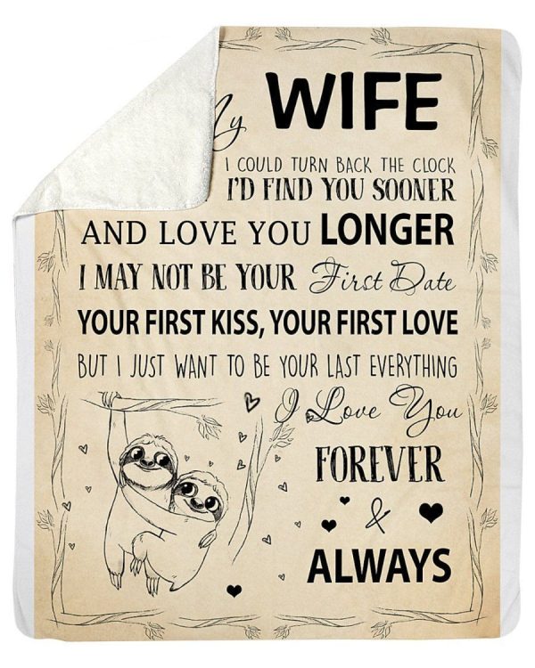 Love Made Us Together Forever Lovely Message From Husband Gifts For Wi