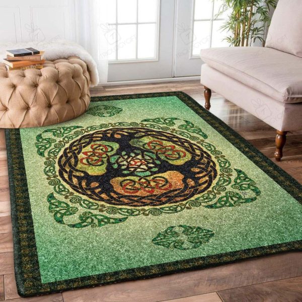 Celtic Area Rugs For Living Room Rectangle Rug Bedroom Rugs Carpet Flooring Gift RS136371|Rosabella Print