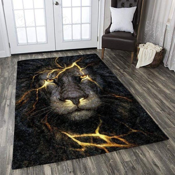 Lion Rectangle Rug Decor Area Rugs For Living Room Bedroom Kitchen Rugs Home Carpet Flooring Rs018077 Print