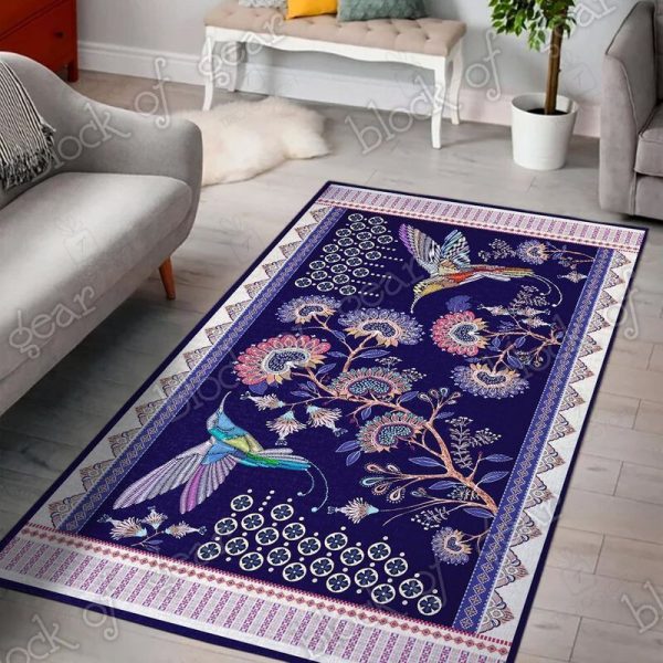 Hummingbird Rectangle Rug Decor Area Rugs For Living Room Bedroom Kitchen Rugs Home Carpet Flooring Rs016358 Print