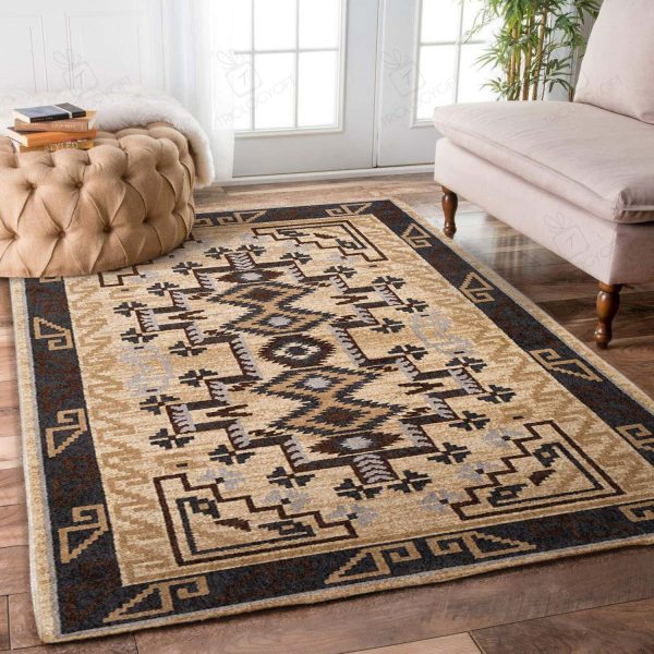 Paramount Rectangle Area Rugs Carpet For Living Room, Bedroom, Kitchen Rugs, Non-Slip Carpet Rp123816 Print