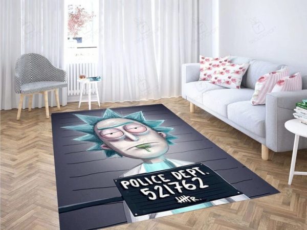 Rick And Morty Prisoner Rectangle Area Rugs Carpet For Living Room, Bedroom, Kitchen Rugs, Non-Slip Carpet Rp124606 Print